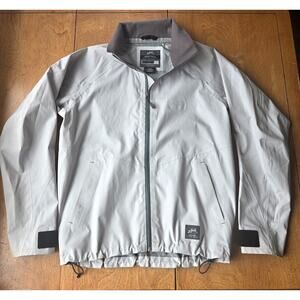 Zhik Aroshell Men's Waterproof Lightweight Sailing Jacket Light Gray Size Large